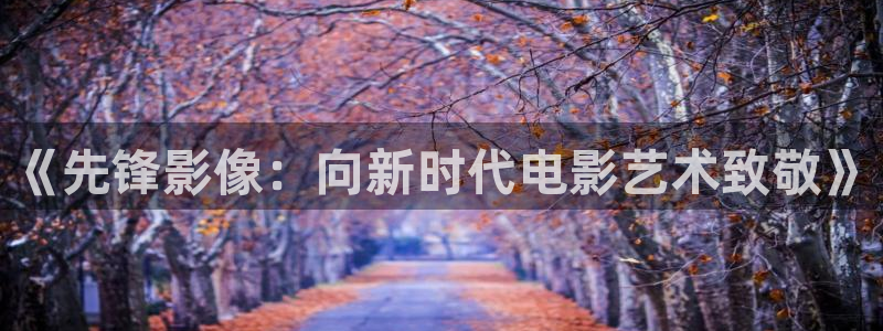 超碰人操人碰：《先锋影像：向新时代电影艺术致敬》